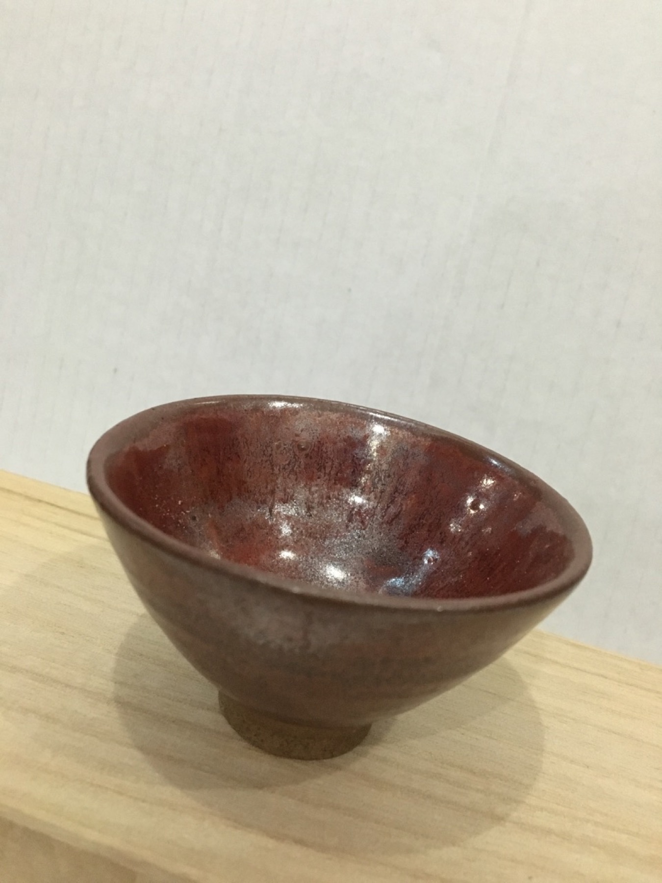 粗陶盖碗局部